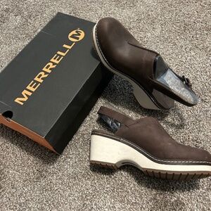 NEW Women's Merrell Halendi Backstrap Mule, Size 10